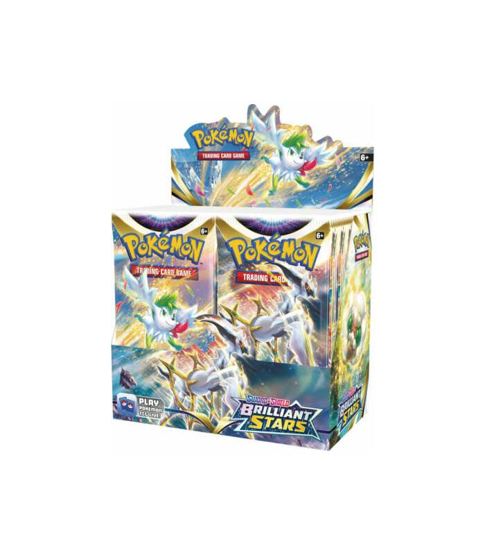 Caja de 36 sobres - BRILLAN STARS-INGLES