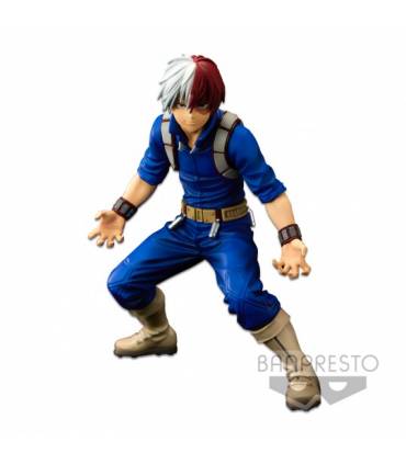 My Hero Academia Shoto Todoroki World Figure Colosseum Super Master Stars Piece The Brush Banpresto