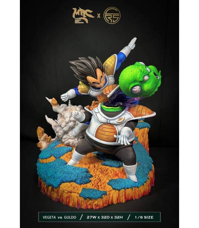 Dragon Ball MRC Studio Vegeta VS Guldo Resin...