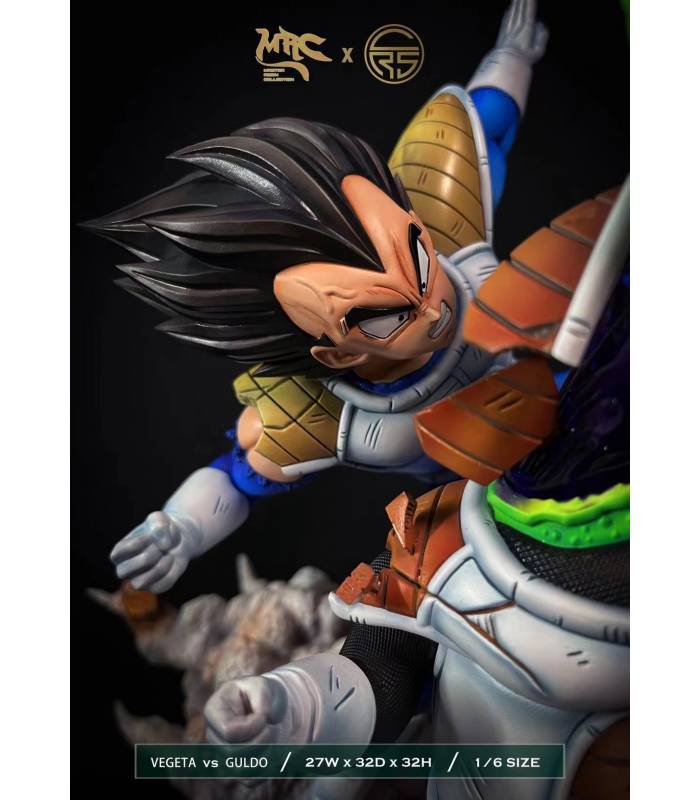 Dragon Ball MRC Studio Vegeta VS Guldo Resin...