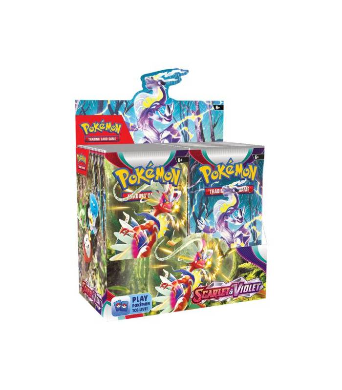 SCARLET & VIOLET BOX 36 SOBRES - INGLÉS