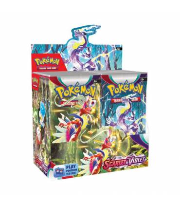 SCARLET & VIOLET BOX 36 SOBRES - INGLÉS
