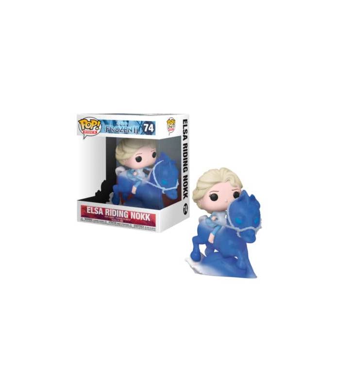 FUNKO POP ELSA RIDING CON NOKK 74