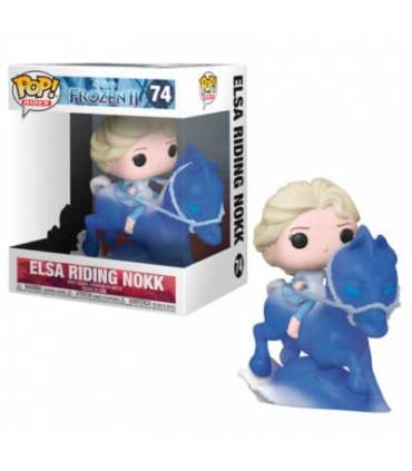 FUNKO POP ELSA RIDING CON NOKK 74