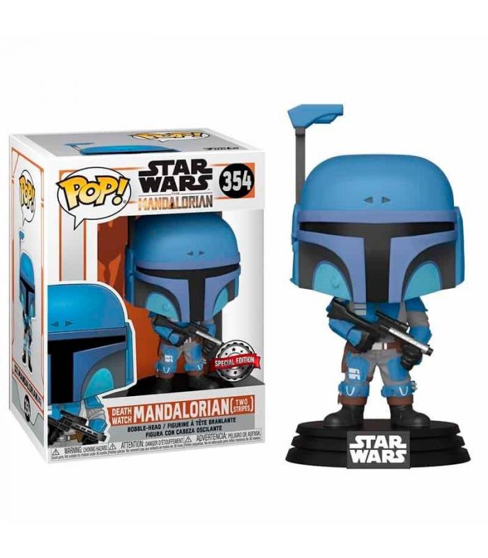 Funko Pop Mandaloriano azul 354 Star Wars...