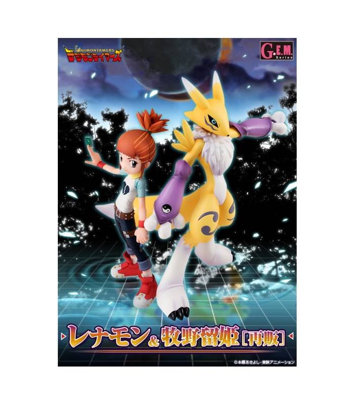 DIGIMON TAMERS MAKINO RUKI & RENAMON G.E.M....