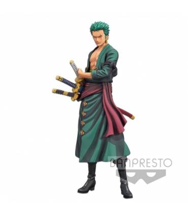 One Piece Roronoa Zoro Grandista Manga Dimensions Banpresto